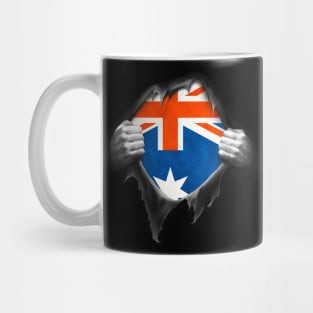 Australia Flag Australian Roots DNA Pride Gift Mug